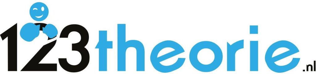 123theorie logo - platform voor theorie examen en scooter theorie voorbereiding